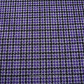 High quality japanese pattern houndstooth polyester textured stock fabric